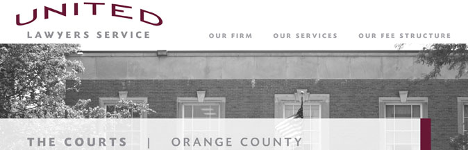 United Lawyers Service The Courts Orange County